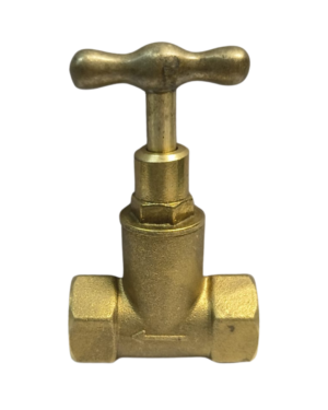 Llave de Paso de Bronce de 1/2"