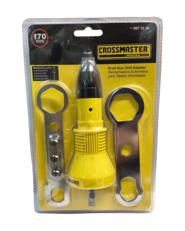 Remachadora Automatica para Taladro Atornillador CROSSMASTER