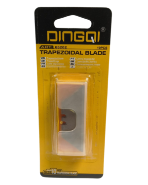 repuesto de hoja de trincheta trapezoidal 10uds Repuesto para Trincheta Trapezoidal (YESO) 10 UNIDADES