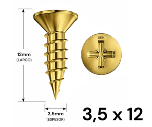 Tornillo Fixer 3,5 x 12mm (10 UNIDADES)