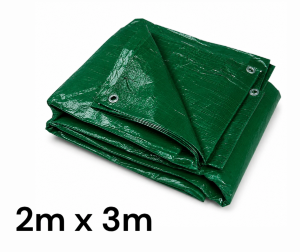 Lona Plastica Verde 2 x 3mts