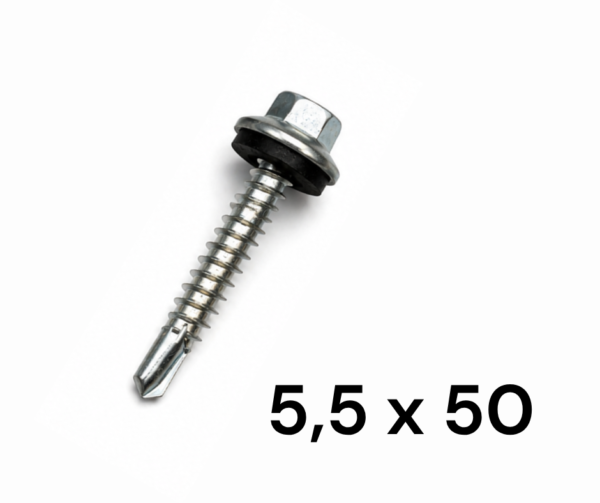 Tornillo Punta Mecha 5,5 x 50mm POR UNIDAD
