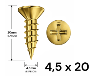 Tornillo Fixer 4,5 x 20mm (10 UNIDADES)