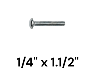 Bulon para Madera 1/4" x 1.1/2"
