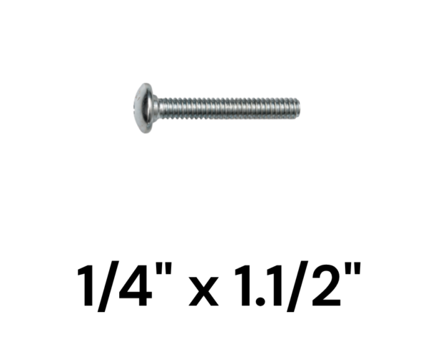 Bulon para Madera 1/4" x 1.1/2"