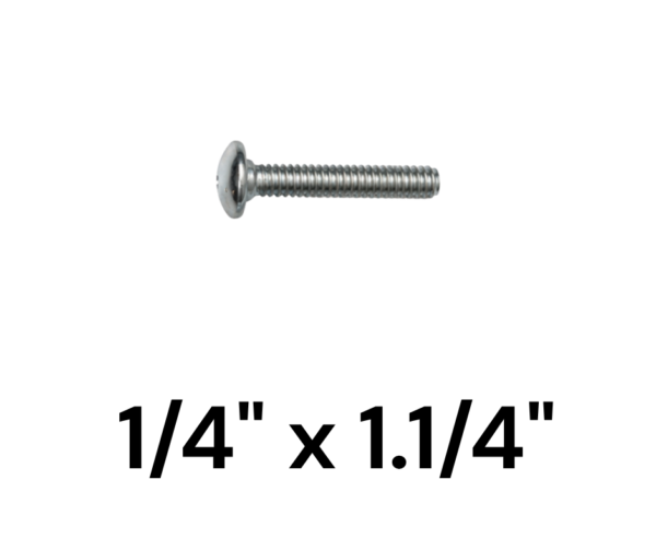 Bulon para Madera 1/4" x 1.1/4"