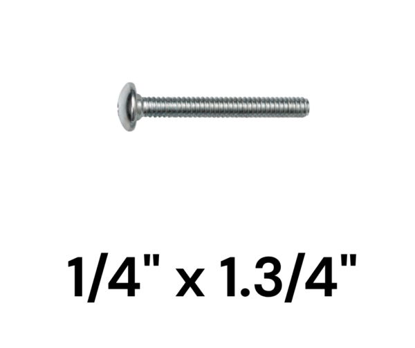 Bulon para Madera 1/4" x 1.3/4"