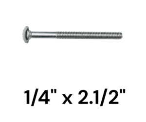 Bulon para Madera 1/4" x 2.1/2"