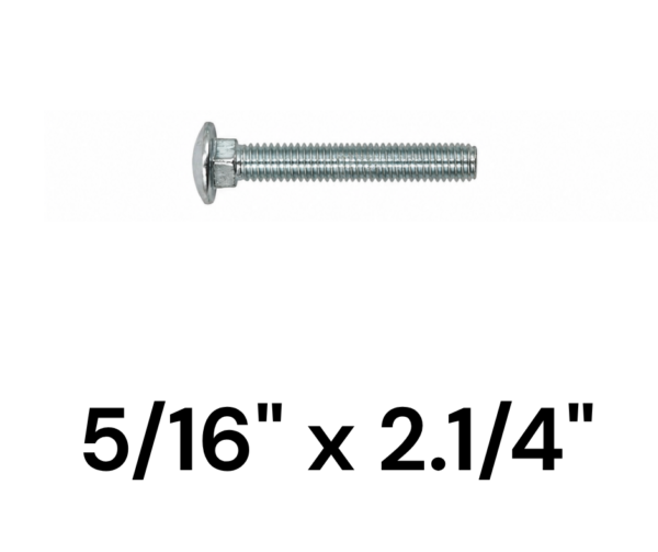 Bulon para Madera 5/16" x 2.1/4"