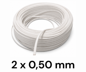 Cable Gemelo 2 x 0,50 mm POR ROLLO Cable Gemelo 2 x 0,50 mm POR ROLLO DE 100mts