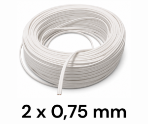 Cable Gemelo 2 x 0,75 mm POR ROLLO Cable Gemelo 2 x 0,75 mm POR ROLLO DE 100mts