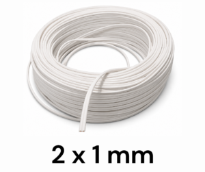 Cable Gemelo 2 x 1 mm POR ROLLO Cable Gemelo 2 x 1 mm POR ROLLO DE 100mts