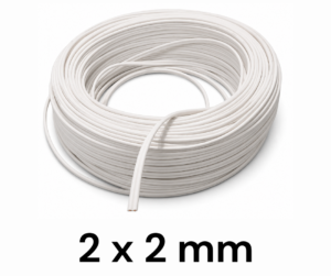 Cable Gemelo 2 x 2 mm POR ROLLO Cable Gemelo 2 x 2 mm POR ROLLO DE 100mts