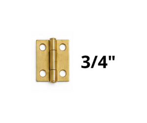 Bisagra de 3/4"