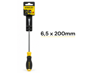 Destornillador Paleta 6,5 x 200mm STANLEY