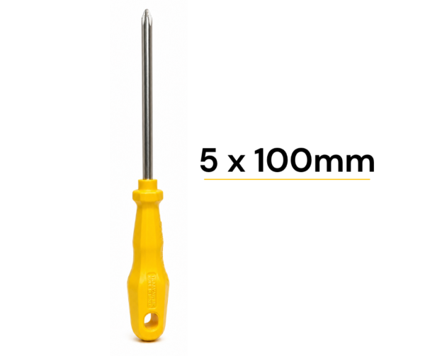 Destornillador Phillips PH1 x 100mm TRAMONTINA
