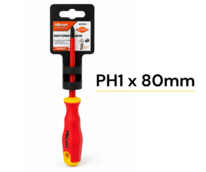 Destornillador Phillips Aislado PH1 x 80mm HICEN