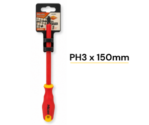 Destornillador Phillips Aislado PH3 x 150mm HICEN