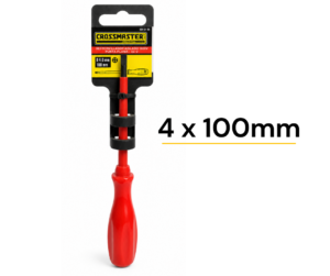 Destornillador Paleta Aislado 4 x 100mm CROSSMASTER