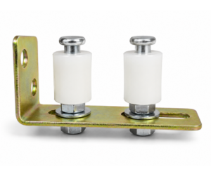 Soporte con Doble Rodillo para Porton