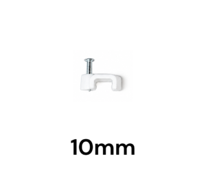 Grampa Plana 10mm (10 UNIDADES)