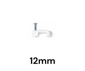 Grampa Plana 12mm (10 UNIDADES)