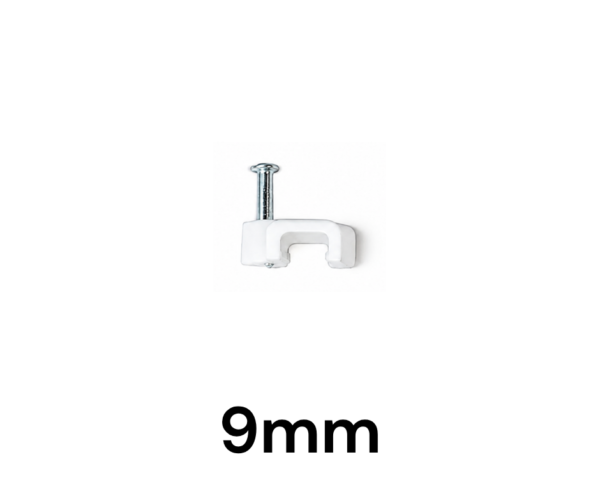 Grampa Plana 9mm (10 UNIDADES)